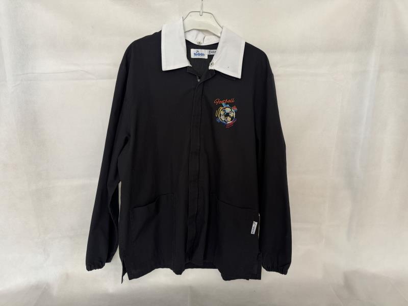 GREMBIULE NERO SIGGI ZIP TG 11 ANNI