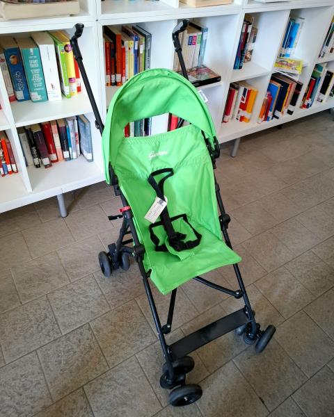 PASSEGGINO OMBRELLO GIORDANI VERDE