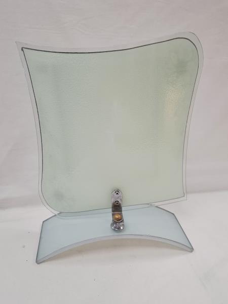 PORTAFOTO MURANO FIORI ARGENTATI