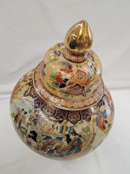 VASO ROYAL SATSUMA CON COPERCHIO