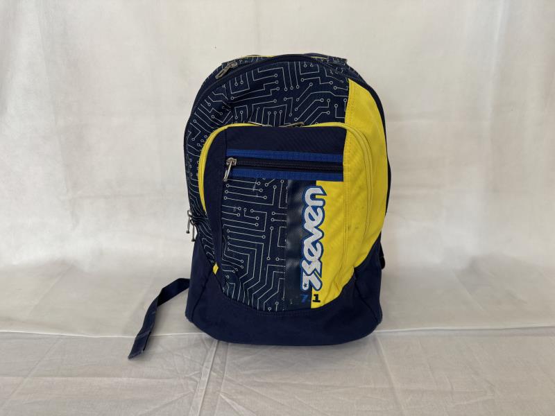ZAINO SEVEN BLU GIALLO