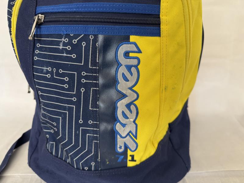 ZAINO SEVEN BLU GIALLO