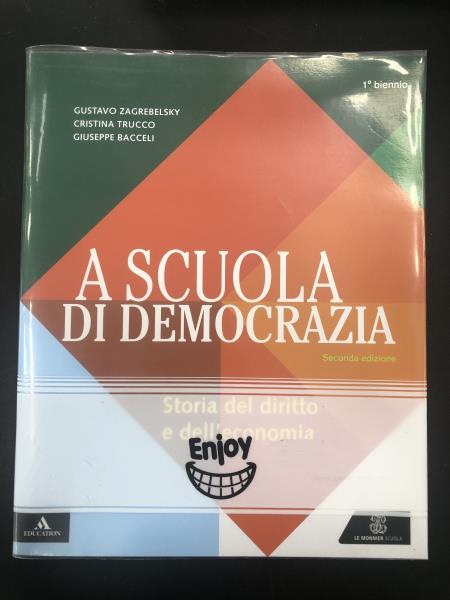 A SCUOLA DI DEMOCRAZIA VOLUME + QUADERNO + ST. DIRITTO ED ECON.  1 BN  ED. 2019