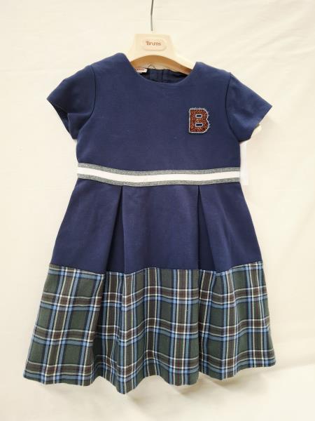 ABITINO BRUMS BLU E SCOZZESE 24 MESI