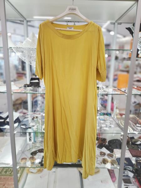 ABITO AMELIE GIALLO LUNGO TU