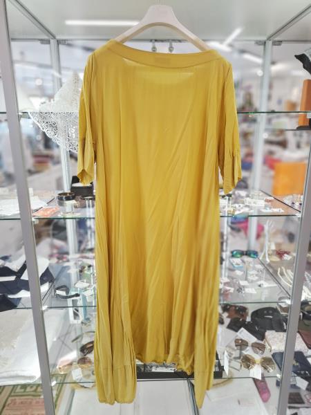 ABITO AMELIE GIALLO LUNGO TU