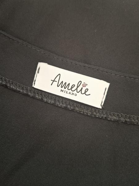 ABITO AMELIE NERO LUNGO TU