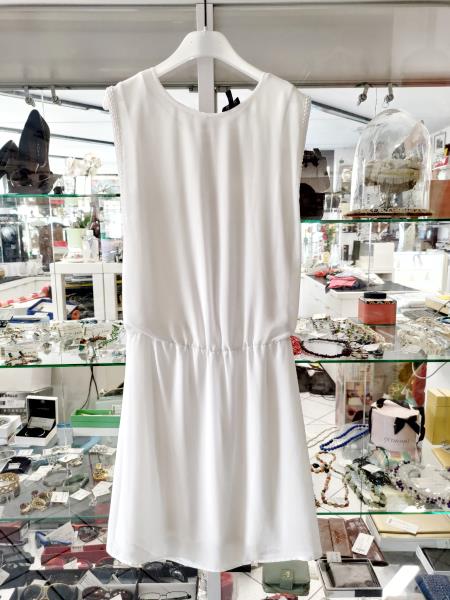 ABITO ARMANI JEANS BIANCO SMANICATO TG 40
