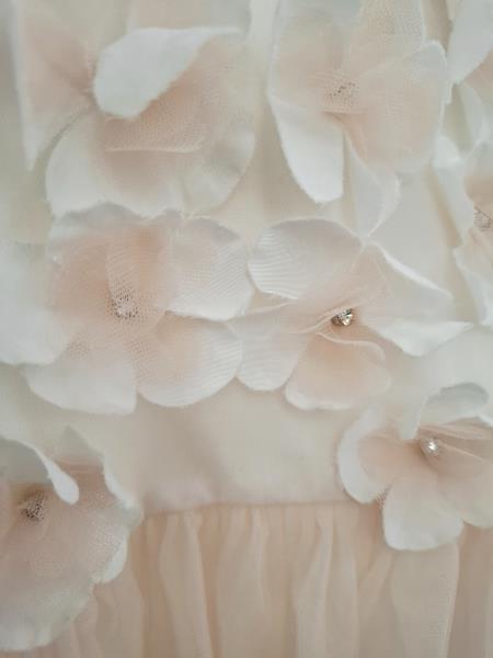 ABITO BIMBALO' ROSA TULLE TG 18 MESI