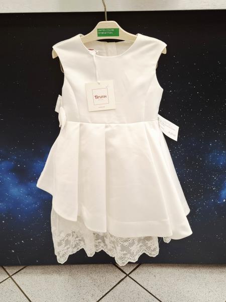 ABITO BRUMS BIANCO BIMBA TG 18 MESI