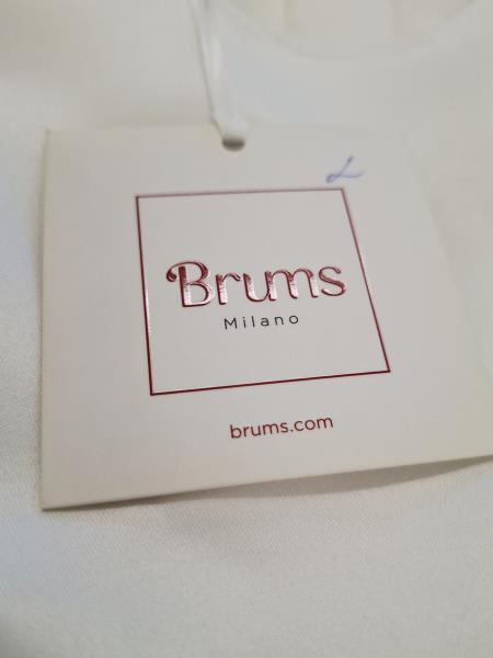ABITO BRUMS BIANCO BIMBA TG 18 MESI