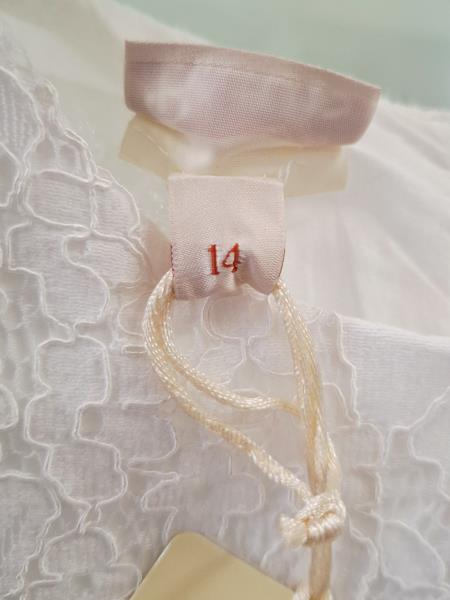 ABITO BRUMS PIZZO BIANCO TG 14 ANNI NUOVO!