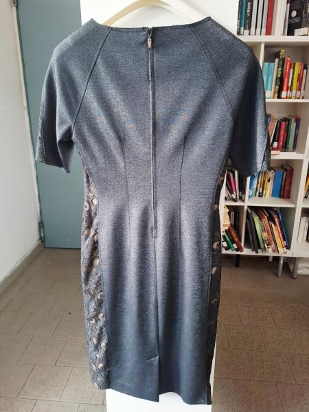 ABITO CLIPS GRIGIO PIZZO TG 44