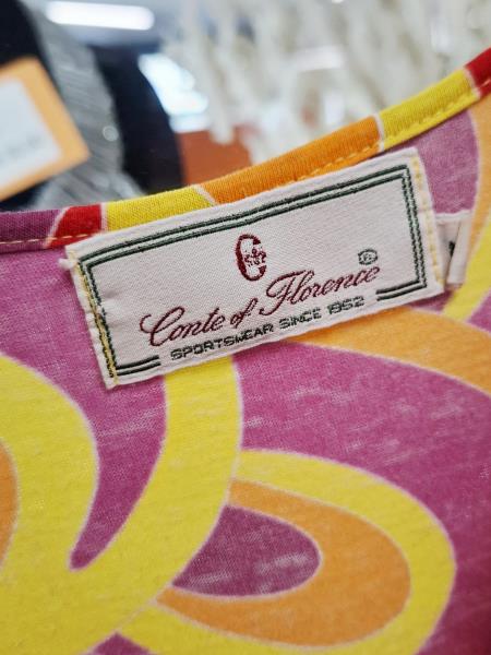 ABITO CONTE OF FLORENCE ARANCIO GIALLO ROSSO TG M