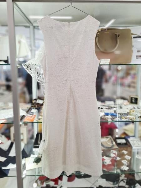 ABITO DESIGUAL BIANCO PIZZO FIORI TG 34