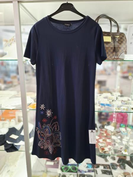 ABITO DESIGUAL BLU TG M