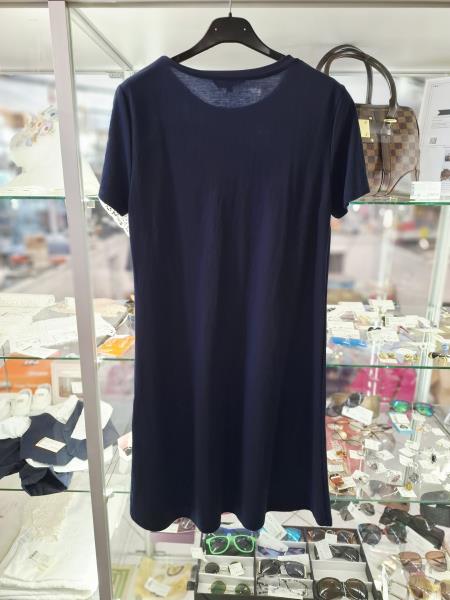 ABITO DESIGUAL BLU TG M