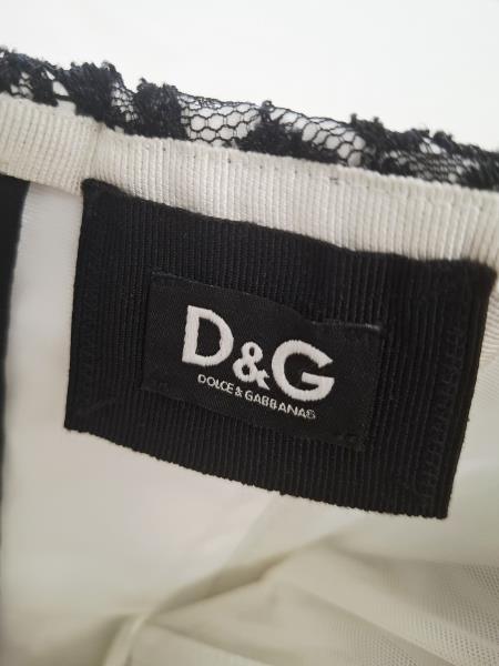 ABITO DOLCE&GABBANA BIANCO RETE NERA TG 40