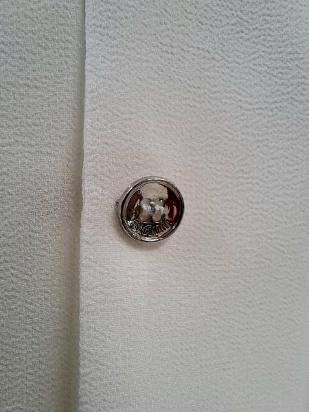 ABITO FRACOMINA BIANCO GIALLO TG XS