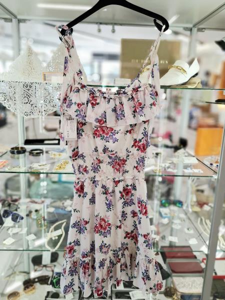 ABITO GUESS BIANCO FIORELLINI TG 40