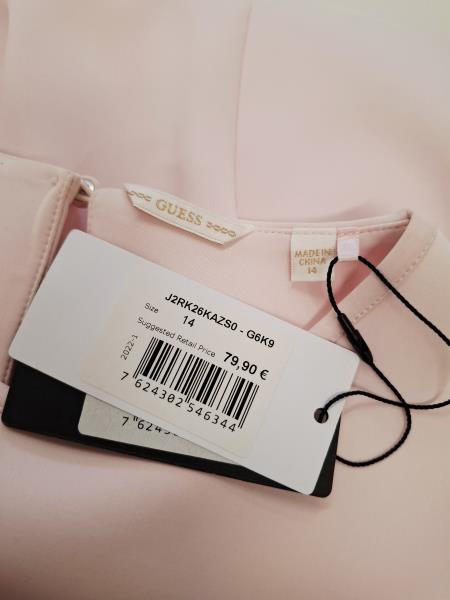 ABITO GUESS ROSA TG 14 ANNI