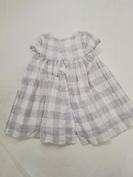 ABITO MAYORAL GRIGIO QUADRETTI CON MUTANDINA TG 4/6 MESI + GOLFINO LOSAN