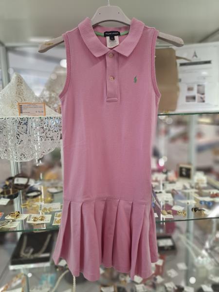 ABITO RALPH LAUREN ROSA TG 6 ANNI