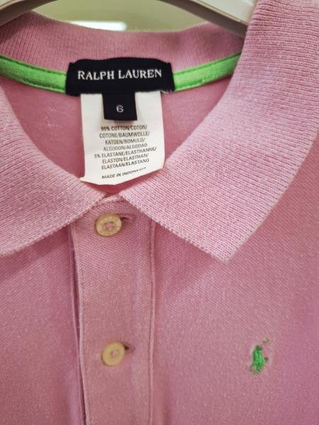 ABITO RALPH LAUREN ROSA TG 6 ANNI