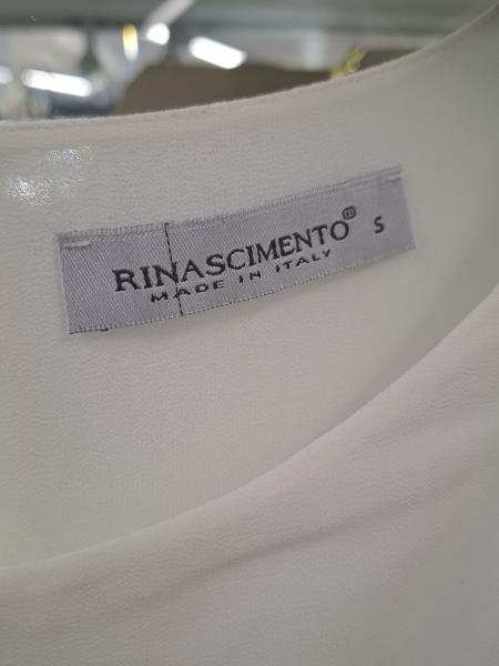 ABITO RINASCIMENTO BIANCO GONNA PLISSETTATA VERDE FIORI TG S