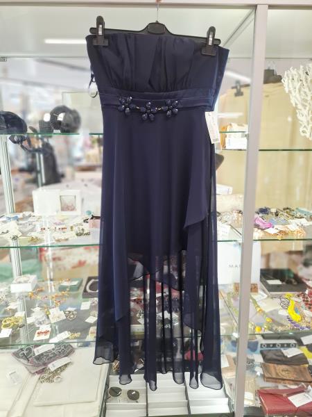 ABITO RINASCIMENTO BLU FIORI PIETRE TG S