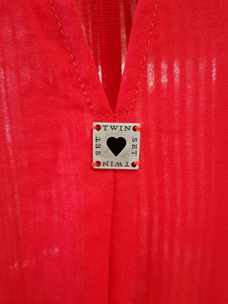 ABITO TWIN SET ROSSO TG M
