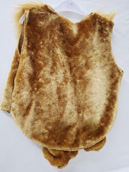 ACCESSORI COSTUME CARNEVALE LEONE TG 7/8 ANNI