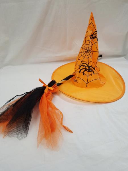 ACCESSORI HALLOWEEN CAPPELLO + SCOPETTA