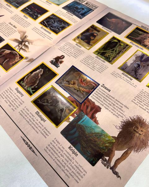 ALBUM ANIMALI FANTASTICI 2 COMPLETO!