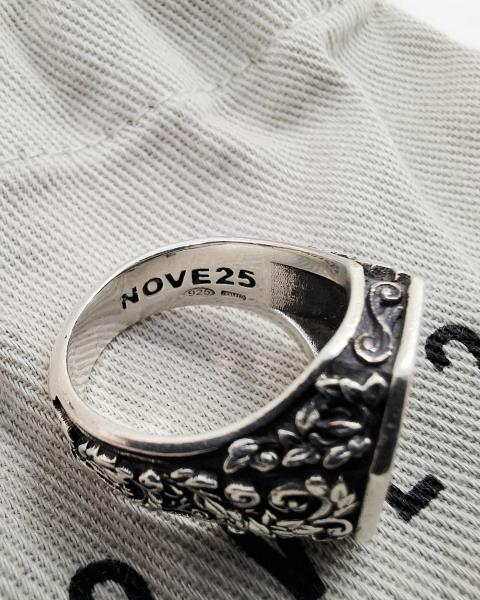 ANELLO NOVE 25 AGATA OTTAGONALE