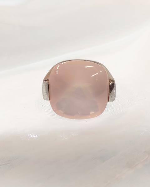 ANELLO PIANEGONDA PIETRA ROSA