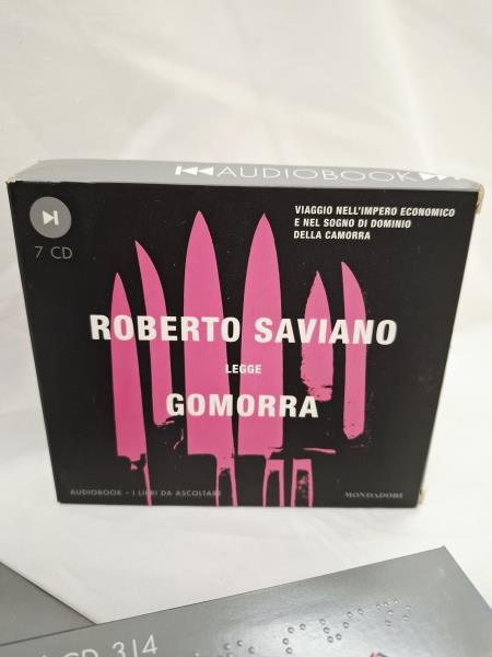 AUDIOLIBRO GOMORRA LETTO DA ROBERTO SAVIANO