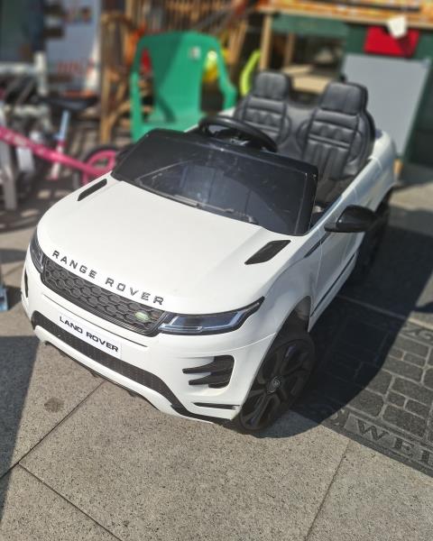BABYCAR RANGE ROVER EVOQUE CON SCHERMO A BATTERIA (senza telecomando)
