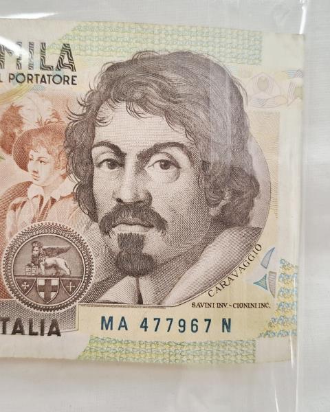 BANCONOTA 100.000 CARAVAGGIO 2 TIPO