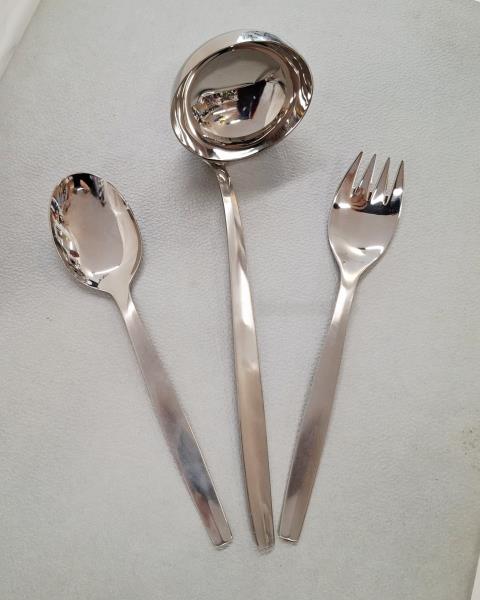 BAULETTO POSATE SAMBONET ACCIAIO X 6 PERSONE