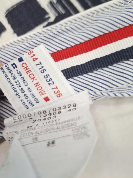 BERMUDA MONCLER BIANCO TG 52