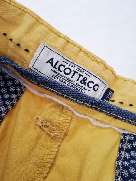 BERMUDA UOMO ALCOTT&CO GIALLO TG 50