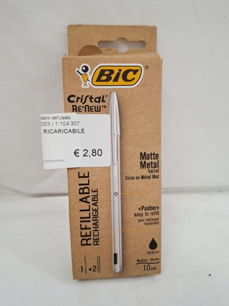 BIC METAL RICARICABILE