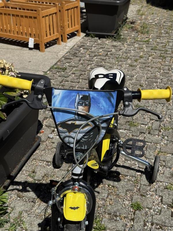 BICI BATMAN 14'' CON ROTELLE