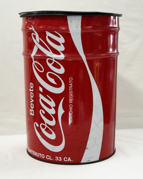 BIDONE LATTA COCA COLA VINTAGE