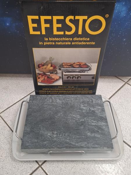 BISTECCHIERA EFESTO PIETRA NATURALE CON VASSOIO