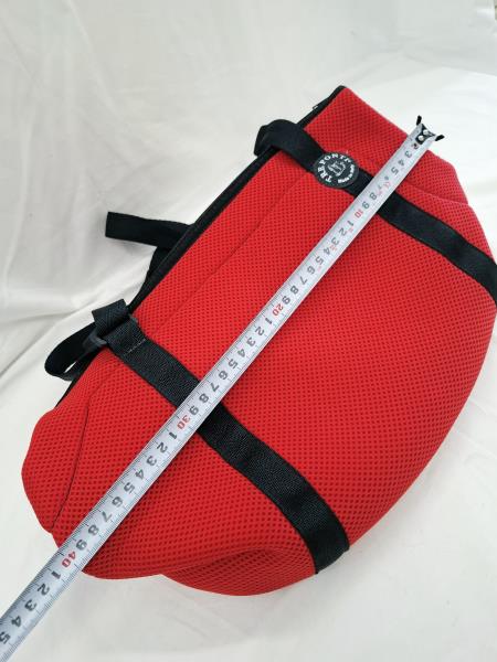 BORSA AMICO PELOSO TRE PONTI ROSSO NERA