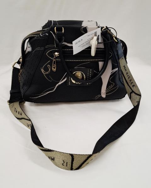 BORSA ANNEKE NERA CON TRACOLLA