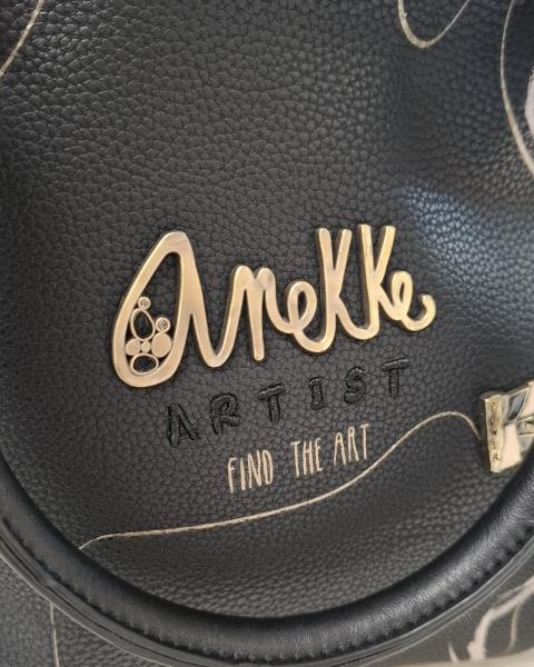 BORSA ANNEKE NERA CON TRACOLLA