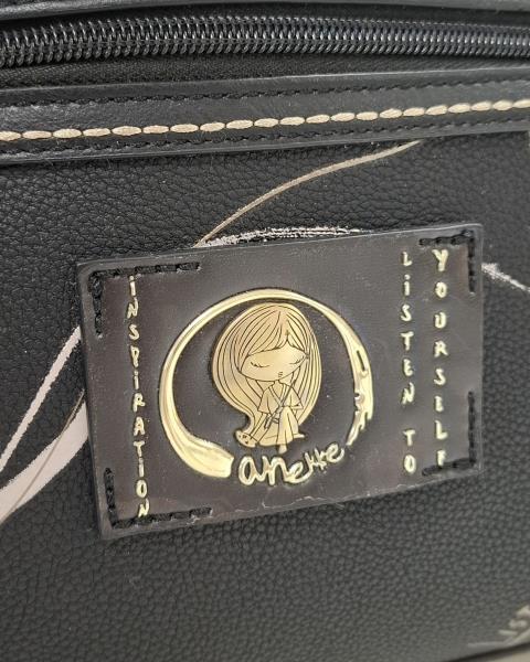 BORSA ANNEKE NERA CON TRACOLLA